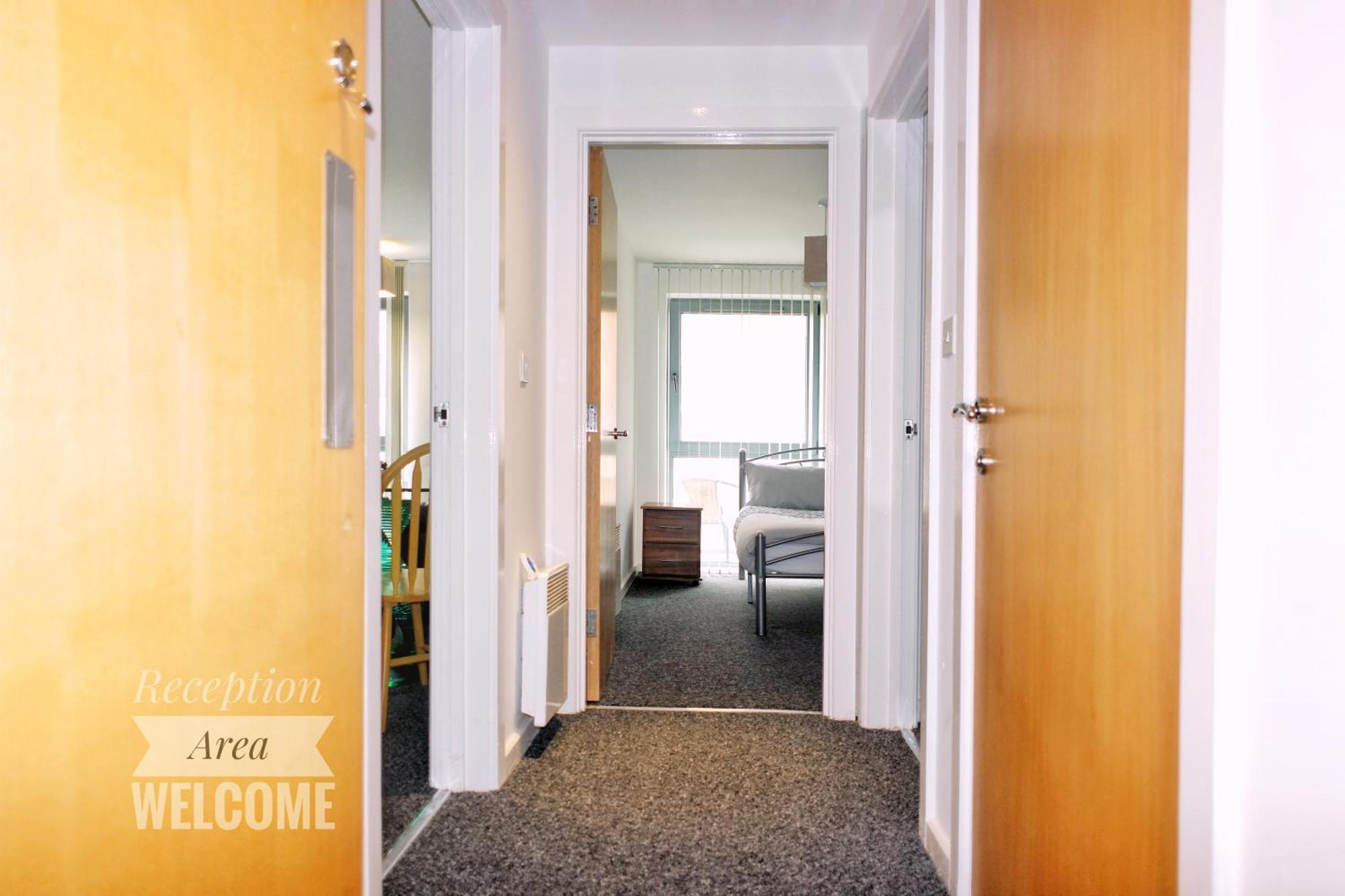 2 Bed Ensuite With Balcony And Free Onsite Secure Parking Manchester Eksteriør billede